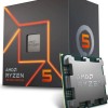 AMD Ryzen 5 7400 4.3GHz Επεξεργαστής 6 Πυρήνων για Socket AM5 σε Κουτί με Ψύκτρα
