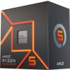 AMD Ryzen 5 7400 4.3GHz Επεξεργαστής 6 Πυρήνων για Socket AM5 σε Κουτί με Ψύκτρα