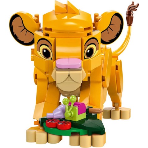 Lego Disney Simba the Lion King Cub για 6+ Ετών 222τμχ