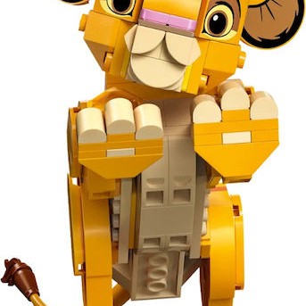 Lego Disney Simba the Lion King Cub για 6+ Ετών 222τμχ