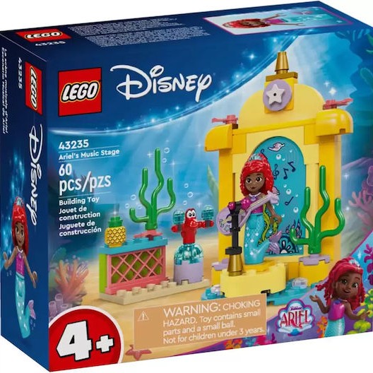 Lego Disney Ariel's Music Stage για 4+ Ετών 60τμχ
