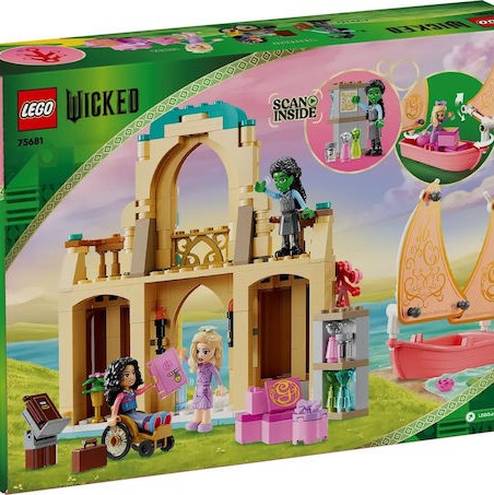Lego Wicked Glinda, Elphaba & Nessarose at Shiz University για 7+ Ετών 304τμχ
