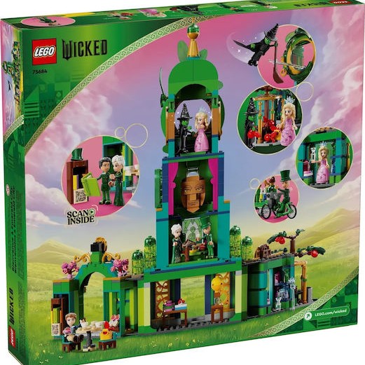 Lego Wicked Welcome to Emerald City για 9+ Ετών 945τμχ
