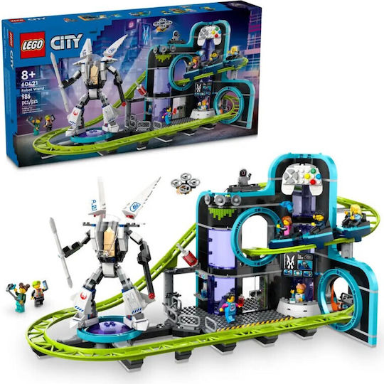 Lego City Robot World Roller-Coaster Park για 8+ Ετών