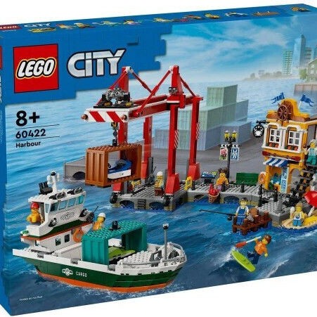 Lego City Seaside Harbor With Cargo Ship για 8+ Ετών