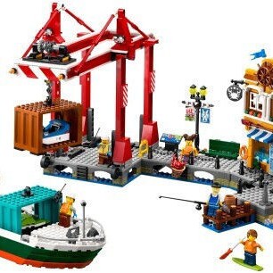 Lego City Seaside Harbor With Cargo Ship για 8+ Ετών