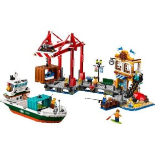Lego City Seaside Harbor With Cargo Ship για 8+ Ετών