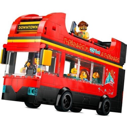 Lego City Red Double-decker Sightseeing Bus για 7+ Ετών 384τμχ