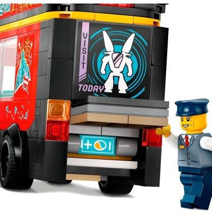 Lego City Red Double-decker Sightseeing Bus για 7+ Ετών 384τμχ