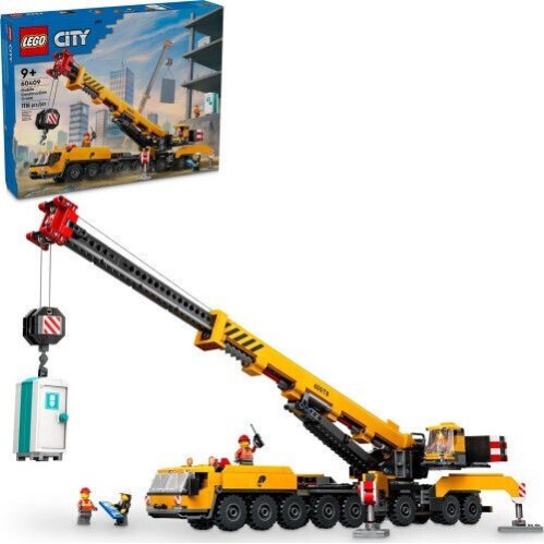 Lego City Yellow Mobile Construction Crane για 9+ Ετών