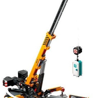 Lego City Yellow Mobile Construction Crane για 9+ Ετών
