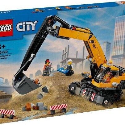 Lego City Yellow Construction Excavator για 8+ Ετών