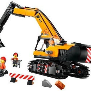 Lego City Yellow Construction Excavator για 8+ Ετών