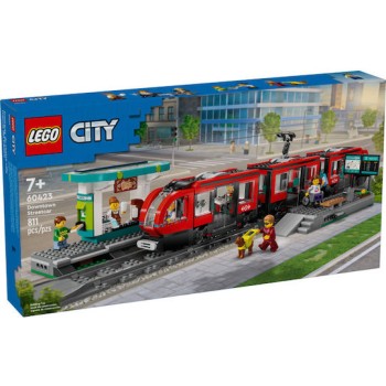 Lego City Downtown Streetcar and Station για 7+ Ετών 811τμχ
