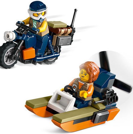 Lego City Jungle Explorer Helicopter at Base Camp για 8+ Ετών