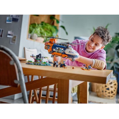 Lego City Jungle Explorer Helicopter at Base Camp για 8+ Ετών