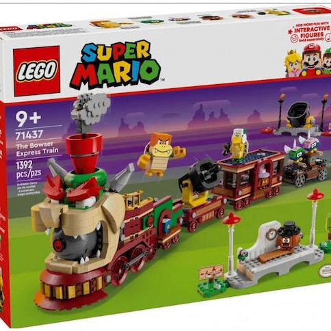 Lego Super Mario The Bowser Express Train για 9+ Ετών 1392τμχ