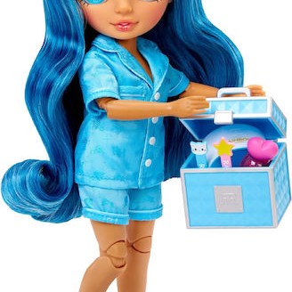 MGA Entertainment PJ Party Fashion Κούκλα Rainbow High Skyler - Blue για 4+ Ετών 23εκ.