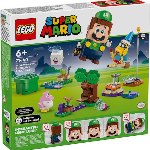 Lego Super Mario Adventures with Interactive Lego Luigi για 6+ Ετών 210τμχ