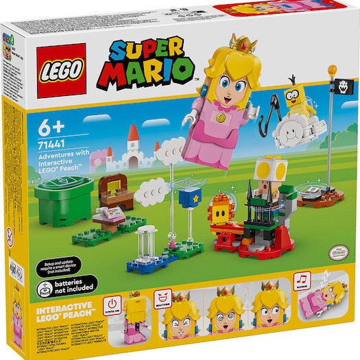 Lego Super Mario Adventures with Interactive Lego Peach για 6+ Ετών 208τμχ