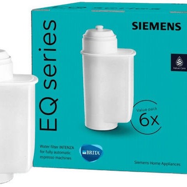Siemens Ανταλλακτικό Φίλτρο Νερού για Κανάτα 6τμχ