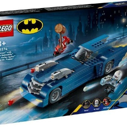 Lego DC Super Heroes Batman Vs Harley Quinn And Mr. Freeze για 8+ Ετών