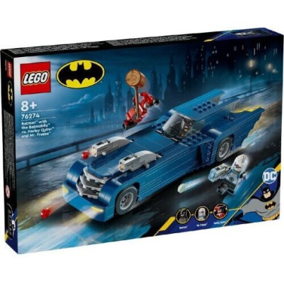 Lego DC Super Heroes Batman Vs Harley Quinn And Mr. Freeze για 8+ Ετών