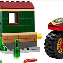 Lego Marvel Iron Man with Bike and the Hulk για 4+ Ετών 68τμχ