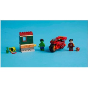 Lego Marvel Iron Man with Bike and the Hulk για 4+ Ετών 68τμχ