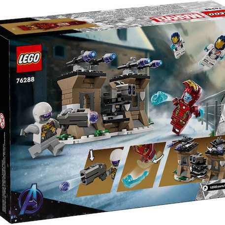 Lego Marvel Iron Man & Iron Legion vs. Hydra Soldier για 6+ Ετών 135τμχ