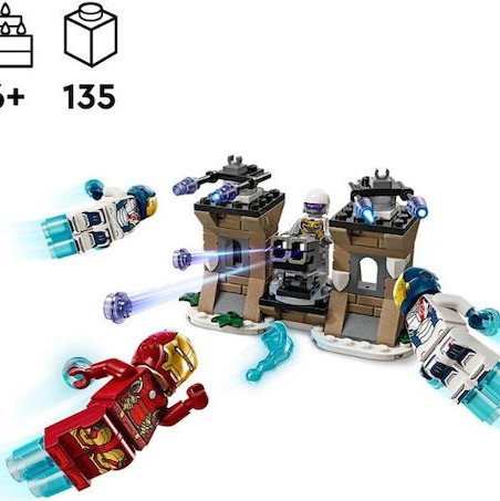 Lego Marvel Iron Man & Iron Legion vs. Hydra Soldier για 6+ Ετών 135τμχ