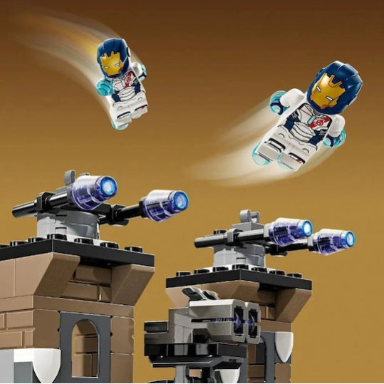 Lego Marvel Iron Man & Iron Legion vs. Hydra Soldier για 6+ Ετών 135τμχ