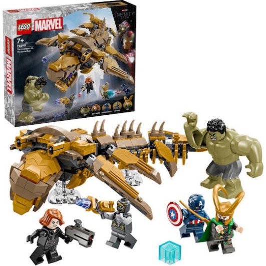 Lego Marvel The Avengers vs. The Leviathan για 7+ Ετών 347τμχ
