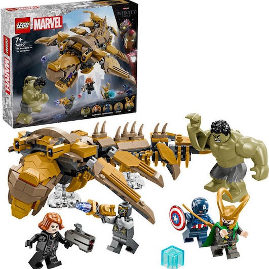 Lego Marvel The Avengers vs. The Leviathan για 7+ Ετών 347τμχ