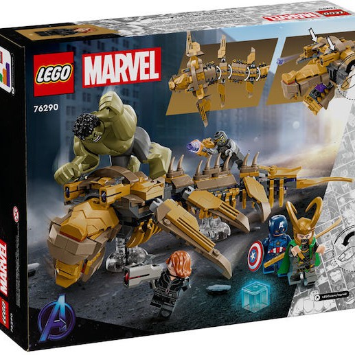 Lego Marvel The Avengers vs. The Leviathan για 7+ Ετών 347τμχ