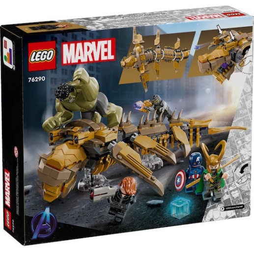 Lego Marvel The Avengers vs. The Leviathan για 7+ Ετών 347τμχ
