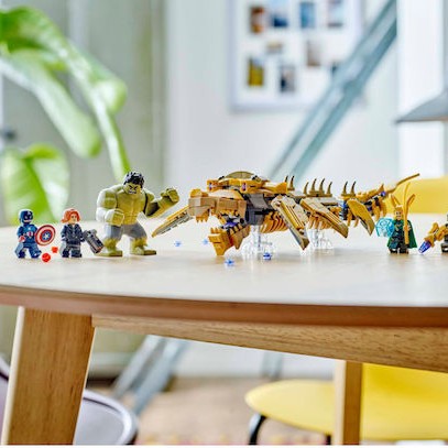 Lego Marvel The Avengers vs. The Leviathan για 7+ Ετών 347τμχ