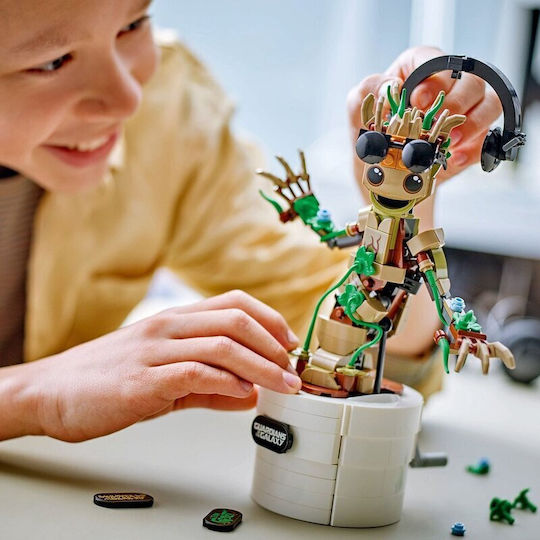 Lego Marvel Dancing Groot για 10+ Ετών