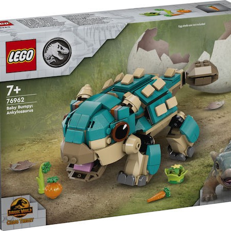 Lego Jurassic World Baby Bumpy Ankylosaurus για 7+ Ετών 358τμχ