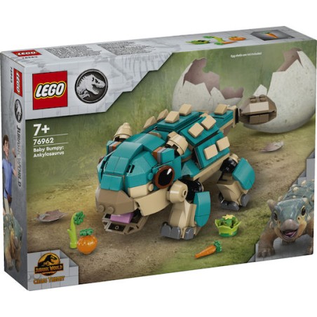 Lego Jurassic World Baby Bumpy Ankylosaurus για 7+ Ετών 358τμχ