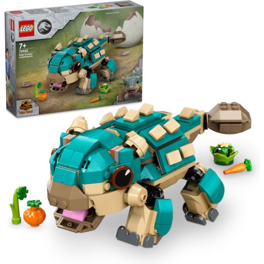 Lego Jurassic World Baby Bumpy Ankylosaurus για 7+ Ετών 358τμχ