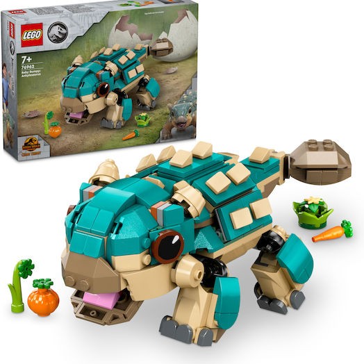 Lego Jurassic World Baby Bumpy Ankylosaurus για 7+ Ετών 358τμχ