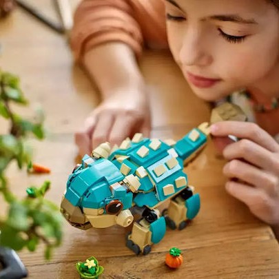 Lego Jurassic World Baby Bumpy Ankylosaurus για 7+ Ετών 358τμχ