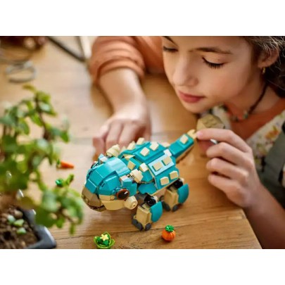 Lego Jurassic World Baby Bumpy Ankylosaurus για 7+ Ετών 358τμχ