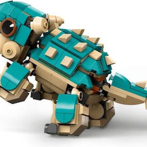 Lego Jurassic World Baby Bumpy Ankylosaurus για 7+ Ετών 358τμχ