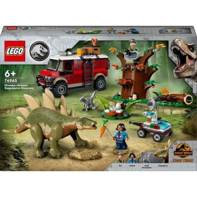 Lego Jurassic World Dinosaur Missions: Stegosaurus Discovery για 6+ Ετών 420τμχ