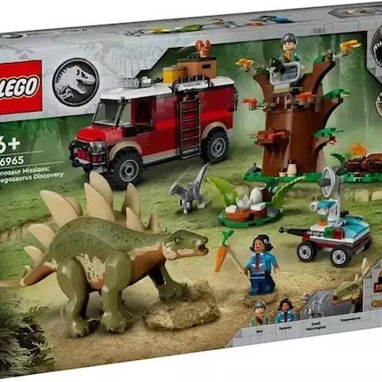 Lego Jurassic World Dinosaur Missions: Stegosaurus Discovery για 6+ Ετών 420τμχ