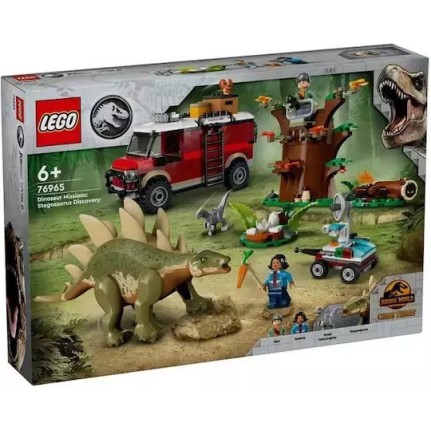 Lego Jurassic World Dinosaur Missions: Stegosaurus Discovery για 6+ Ετών 420τμχ