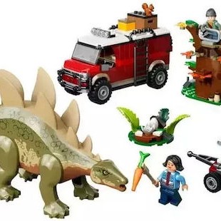 Lego Jurassic World Dinosaur Missions: Stegosaurus Discovery για 6+ Ετών 420τμχ