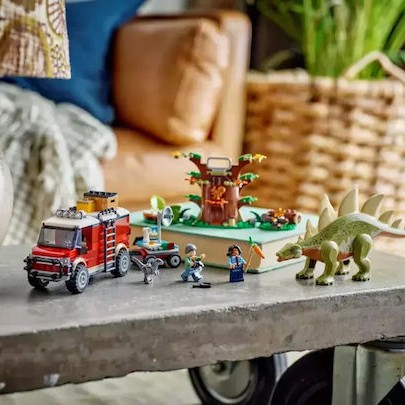 Lego Jurassic World Dinosaur Missions: Stegosaurus Discovery για 6+ Ετών 420τμχ